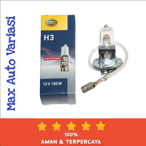 Lampu Hella Bohlam  H3 12V 55W 12V 100W