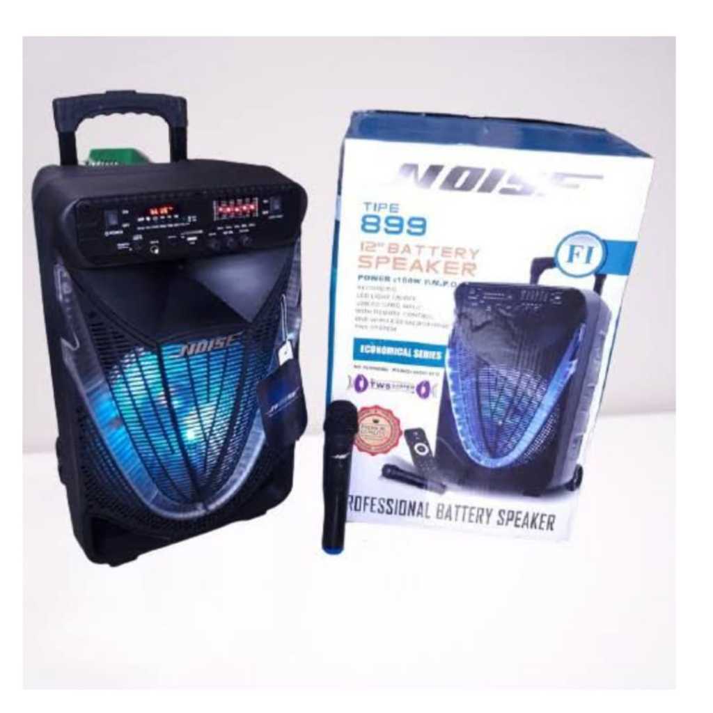 Speaker Portable Wireless Noise 899 FI Original 12 inch Bluetooth