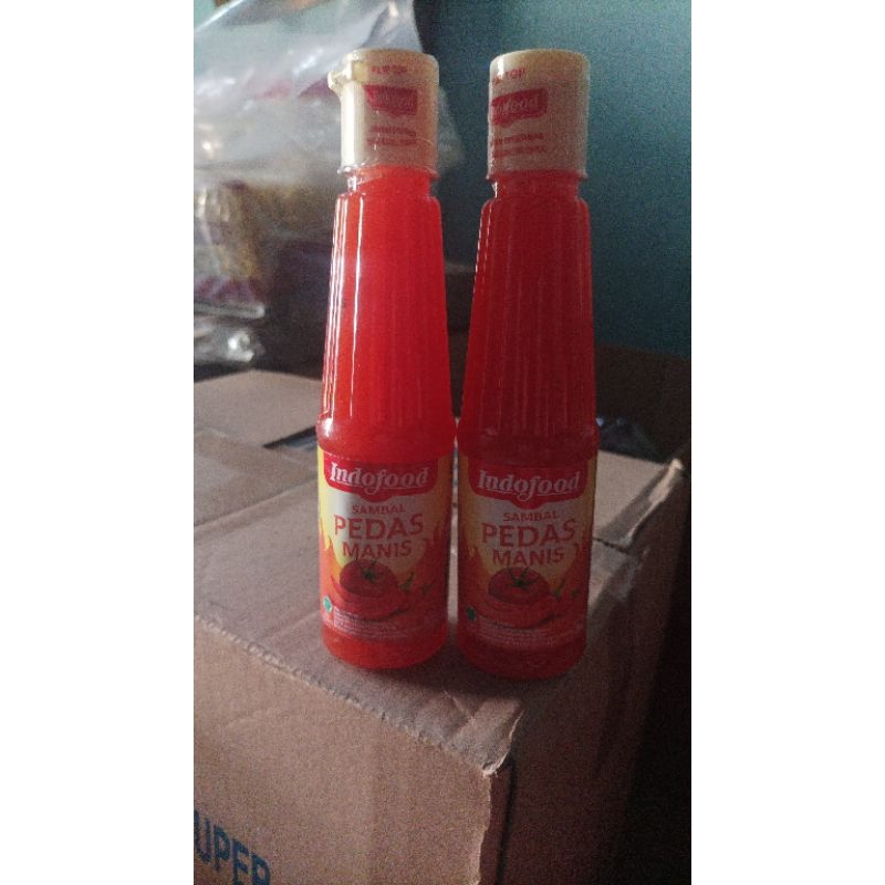 

saos Indofood pedas manis
