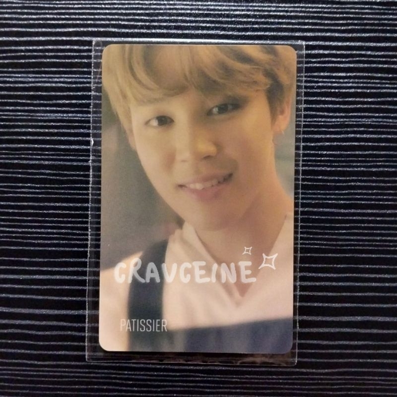 photocard jimin bts world limited edition