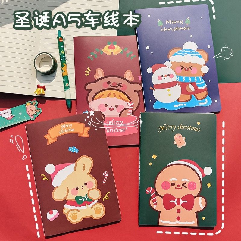 

DY PACK BUKU TULIS NOTEBOOK CHRITSMAS A5 / BUKU CATATAN KARAKTER LUCU HN-02