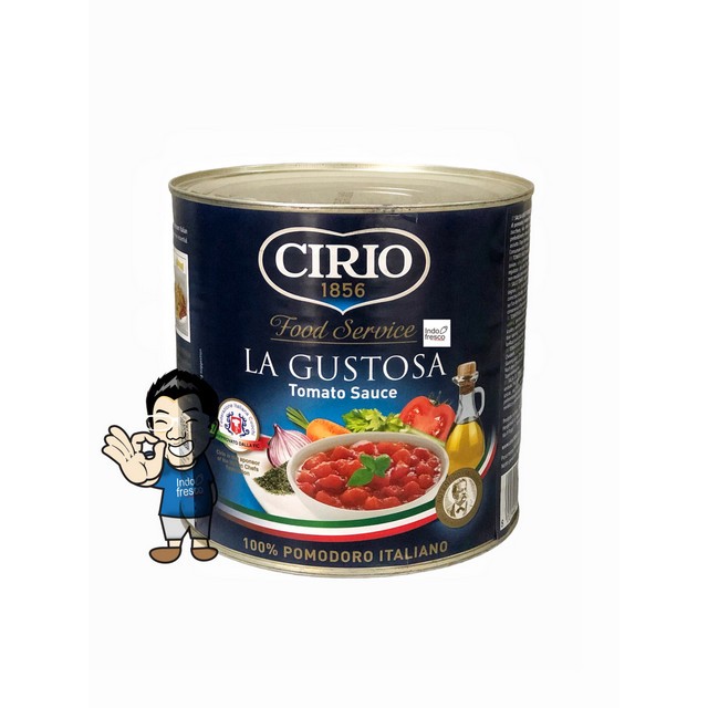 

Cirio La Gustosa Tomato Sauce- Pasta Tomat 2550 g