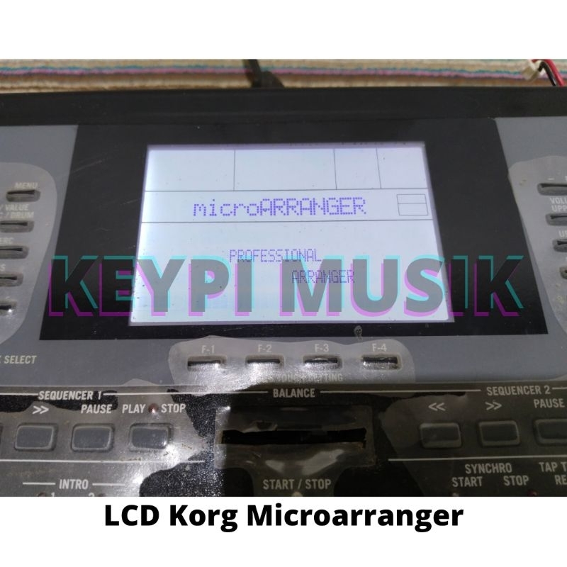 LCD Korg Micro Arranger