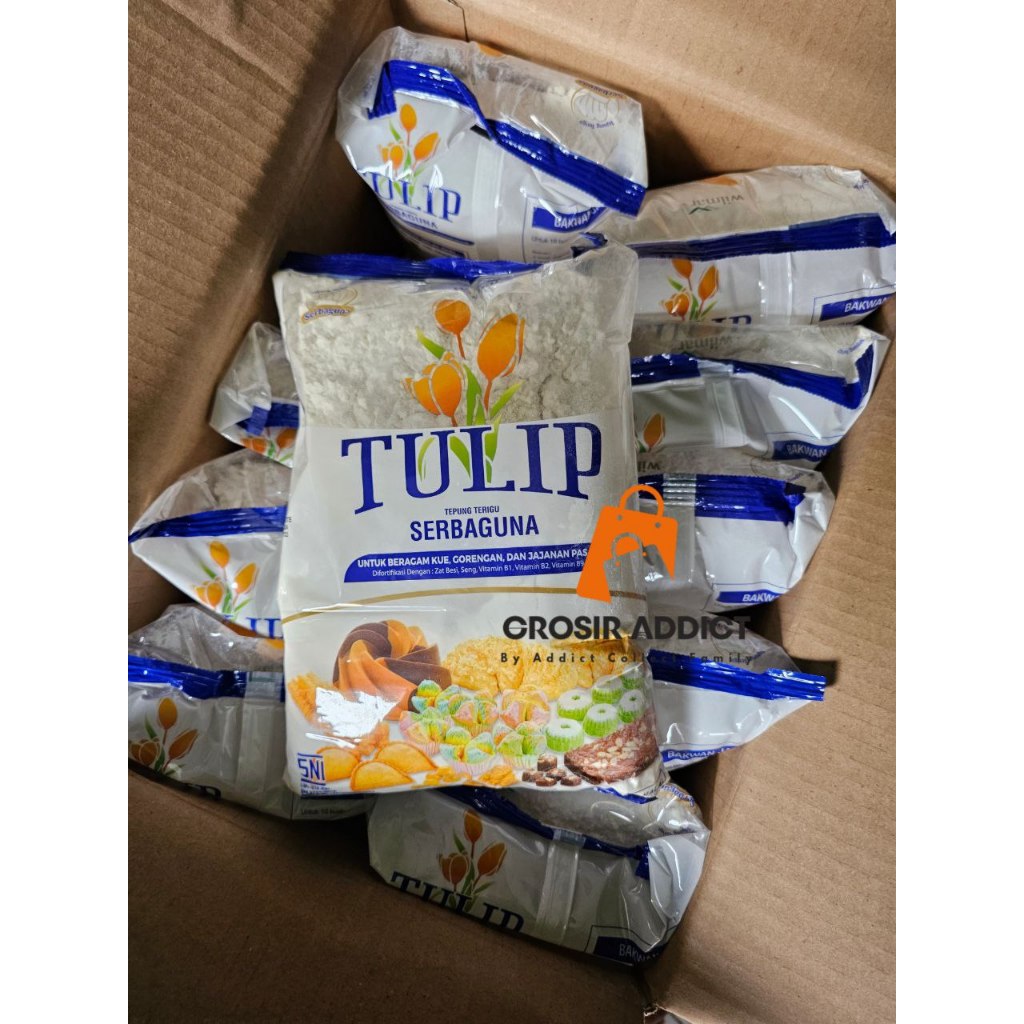 

Tepung Terigu Tulip Serbaguna 1kg