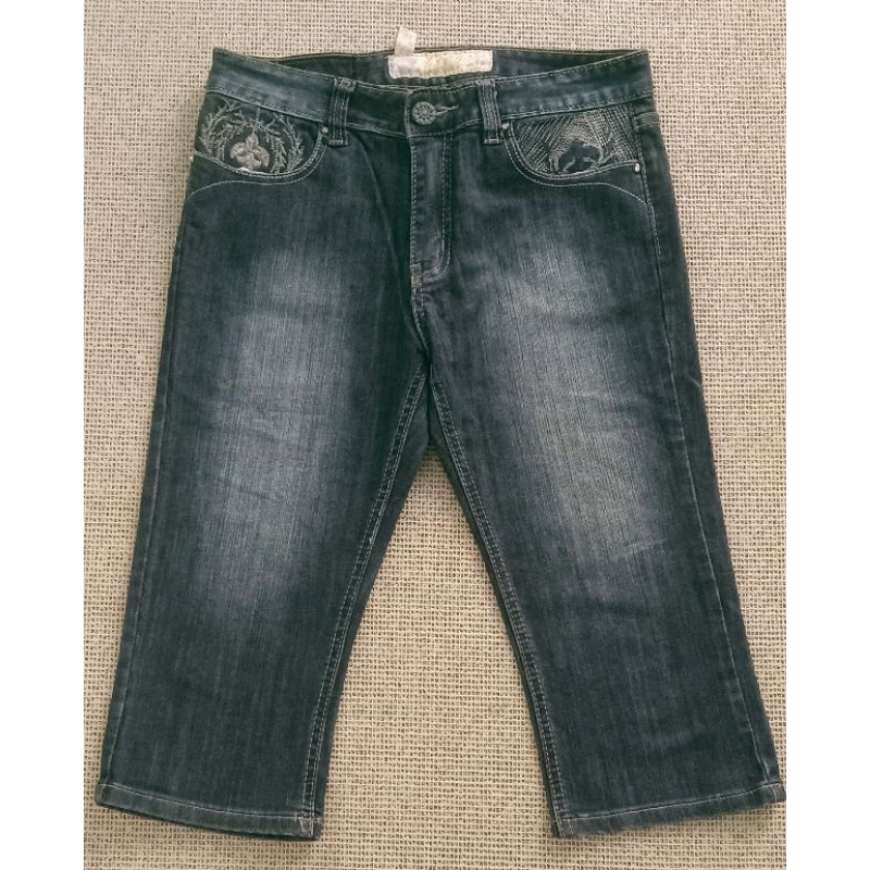 Celana Jeans 7/8 Merk T 2000 Size 29 (Lp58/pj 64cm)