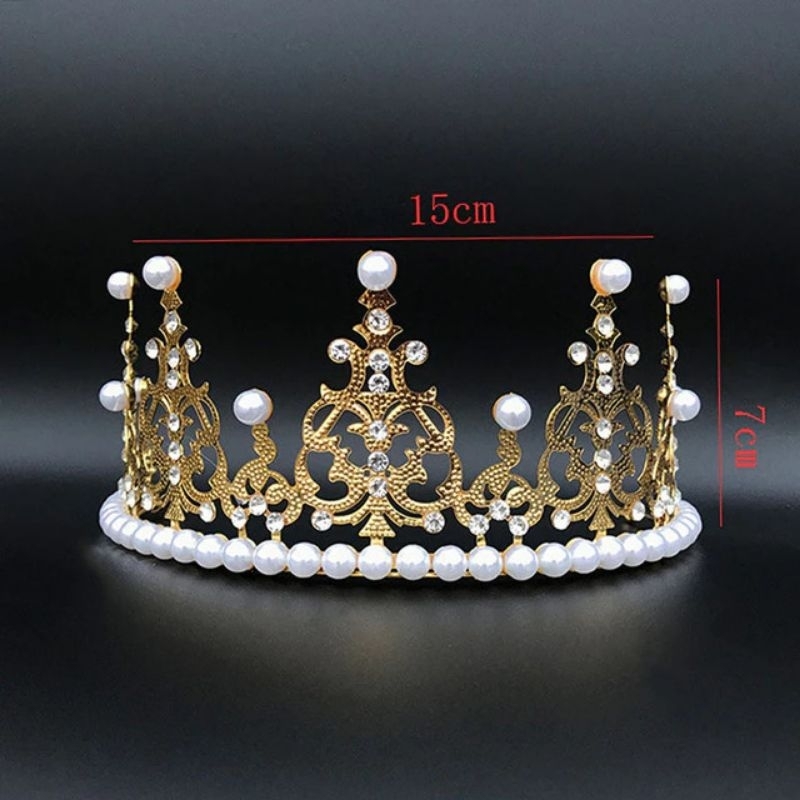 Mahkota Topper Kue - Mahkota Ultah - Birthday Crown