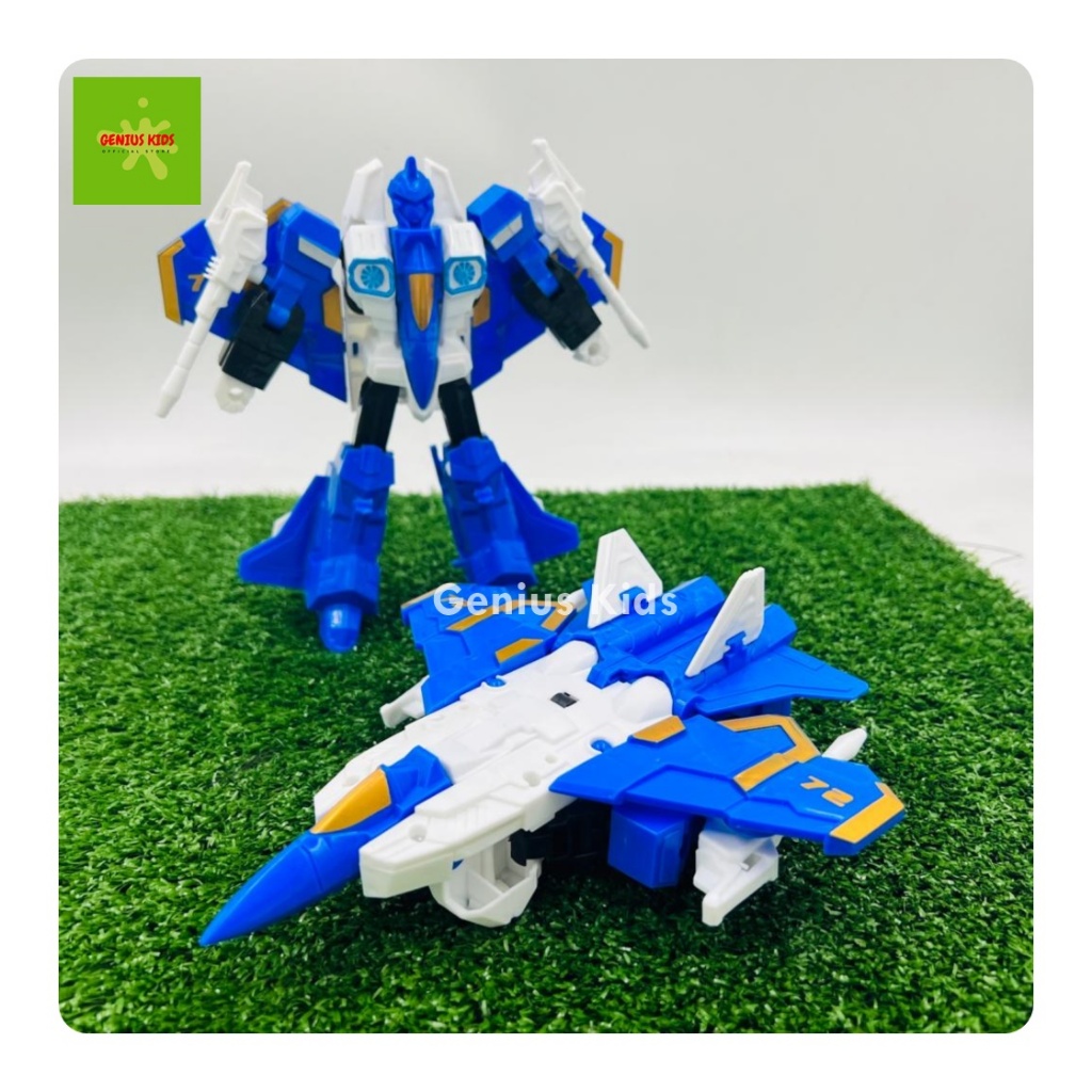 Mainan Deformation Robot pesawat tempur 4pcs-pesawat transformer robot