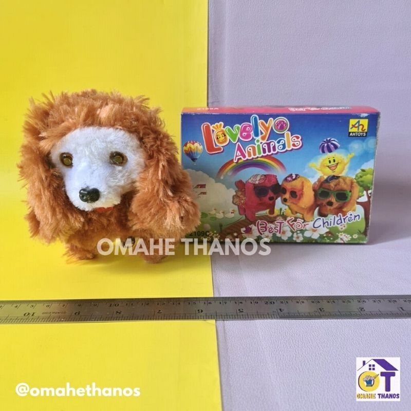 Mainan Anjing berjalan / Mainan Anjing Baterai