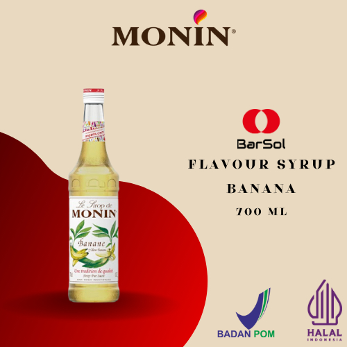 

Monin Syrup Yellow Banana 700 Ml - Barsol Indonesia