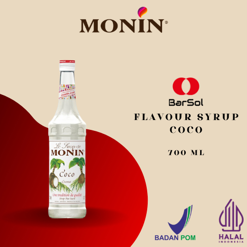 

Monin Syrup Coconut 700 Ml - Barsol Indonesia