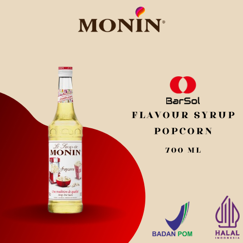 

Monin Syrup Popcorn 700 Ml - Barsol Indonesia