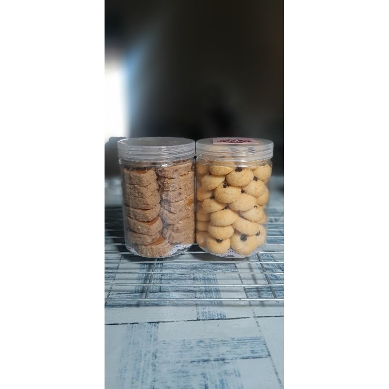 

Paket kue kacang & janit/ monde susu