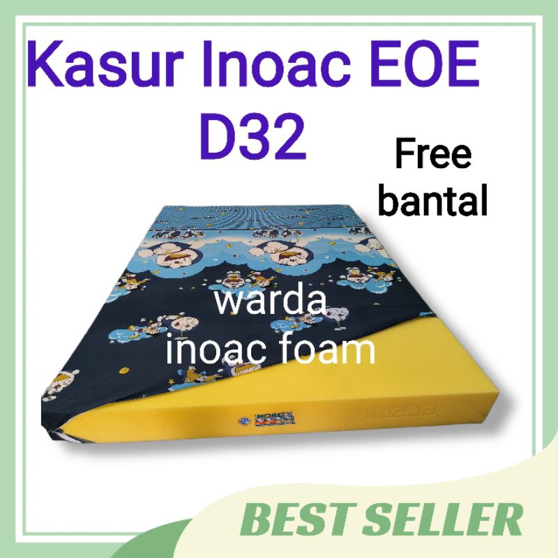 Kasur Busa Inoac EOE D32 Garansi 15 Tahun Tebal 20 dan 15 cm Inoac D32 Kasur Inoac Garansi 15 Tahun