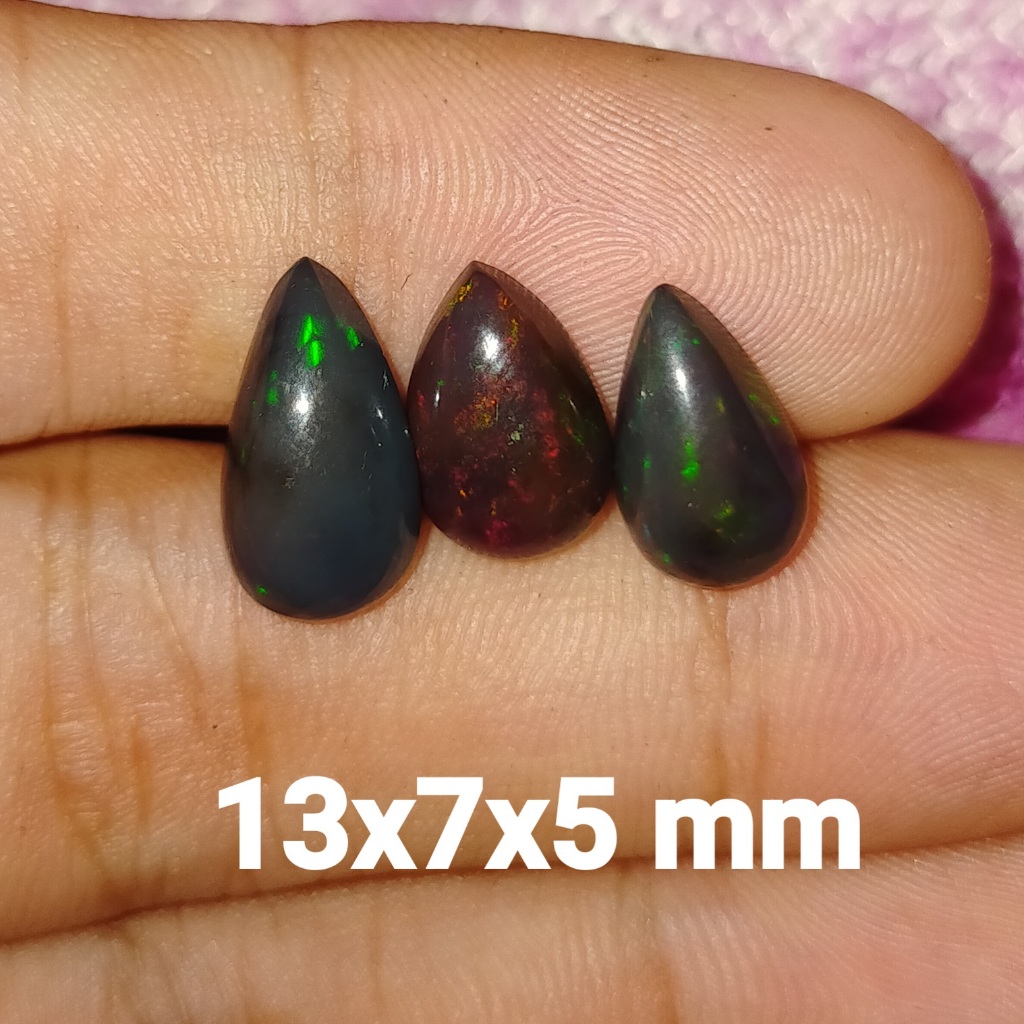BATU BLACK OPAL PELANGI JARONG ANTIK NATURAL cek batu lainnya yaman api wulung opal bacan permata ka