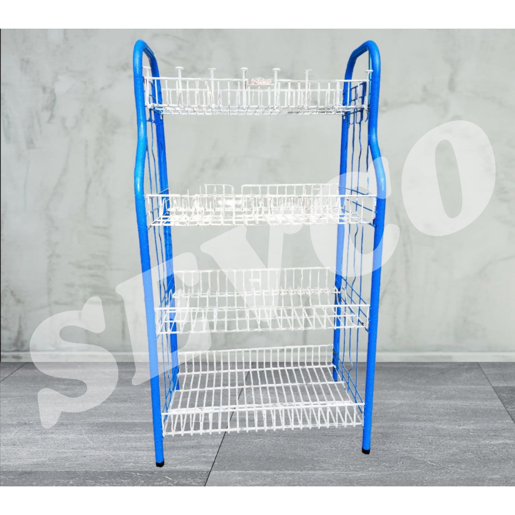 Rak Piring Besi Master Susun 4 / Rak piring