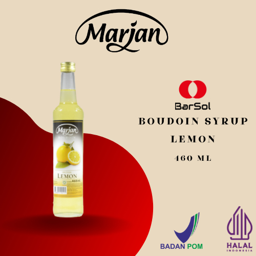 

Marjan Syrup Boudoin Lemon 460 Ml - Barsol Indonesia