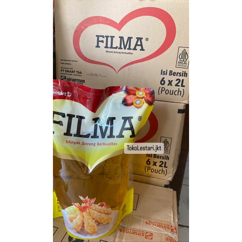 

Ready! Minyak goreng Filma 2L | Harga per dus