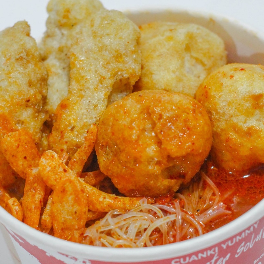 Ciomy Cuanki Yummy Makanan Viral KAI Kereta Api Non MSG Rasa Cheese Spicy & Chicken Spicy-2