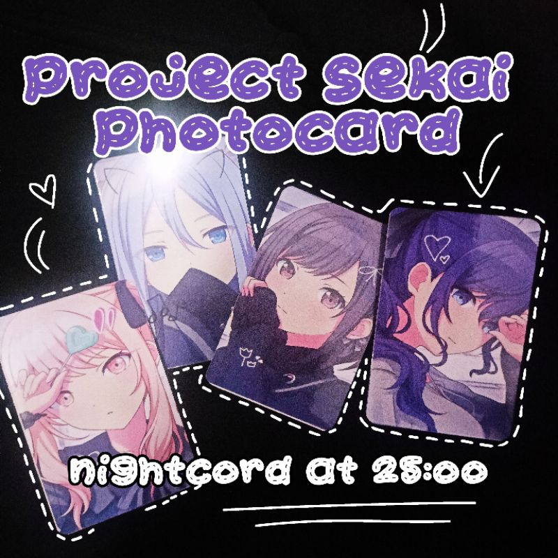 Photocard Project Sekai | Nightcord at 25:00 [unoff]