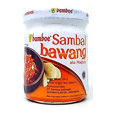 

Bamboe Sambal Bawang kemasan botol
