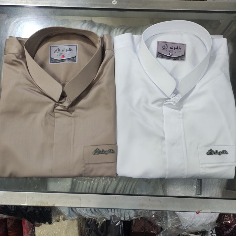 BAJU KOKO HAIBAH SAUDI AL FATH POLOS