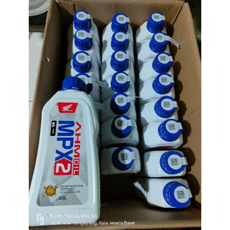 oli Mpx2 matic honda