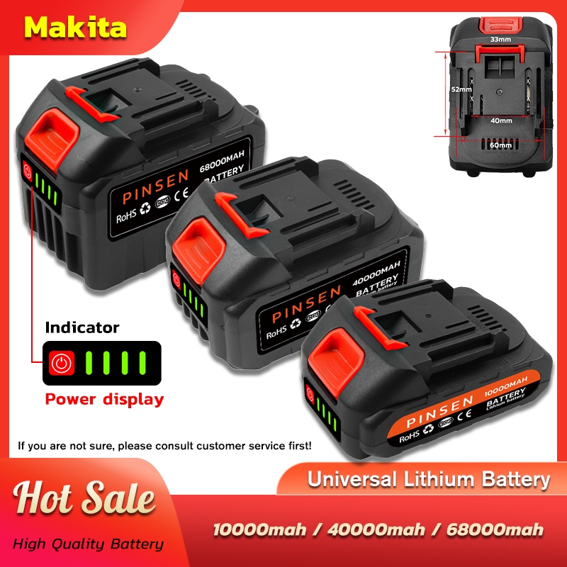 【READY STOCK 】Baterai Bor Makita 21v/Alat Listrik/Bor Tanpa Kabel/Baterai Lithium Pengganti Kunci Pa