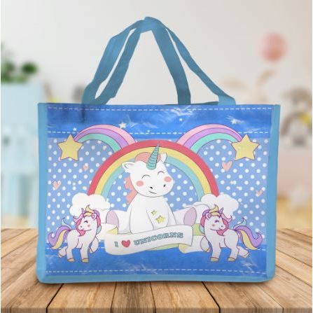 

GOODIE BAG MURAH UNICORN BIRU / TAS ULTAH