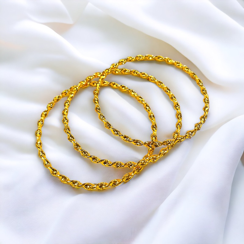 gelang tangan wanita//perhiasan lapis emas//gelang tangan//gelang//perhiasan