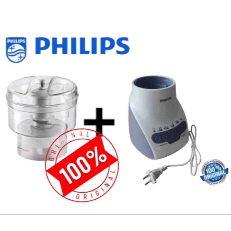 Blender+chopper daging philips original