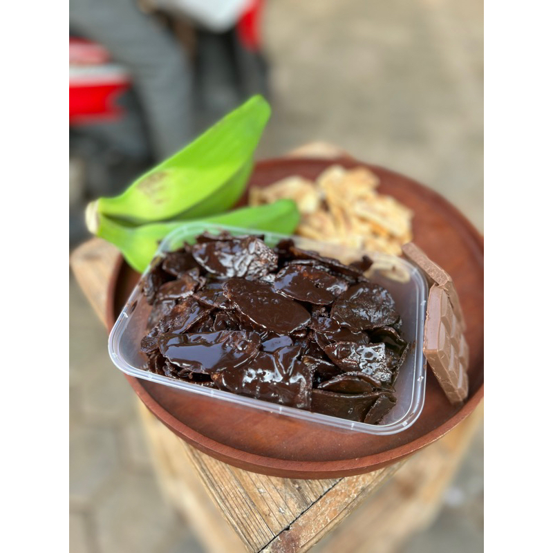 

Kripik Pisang Coklat Si Lumer 250 gram