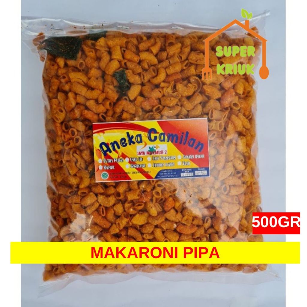 

Makaroni pipa varian rasa by SuperKriuk 500gr