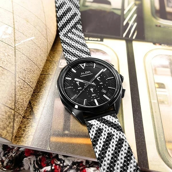 jam tangan quartz abbah two tone 002