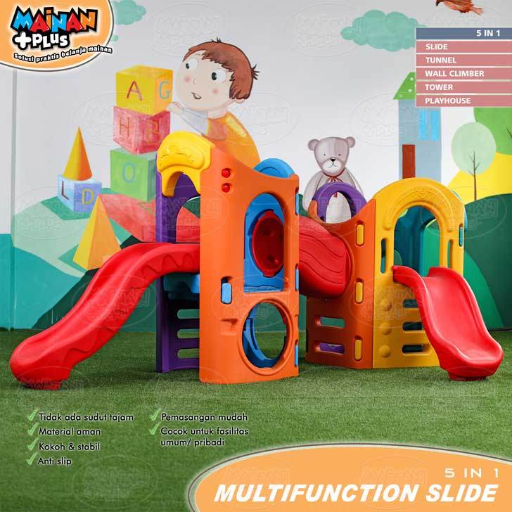 Perosotan Anak Multifunction Slide Playhouse Playground Jumbo