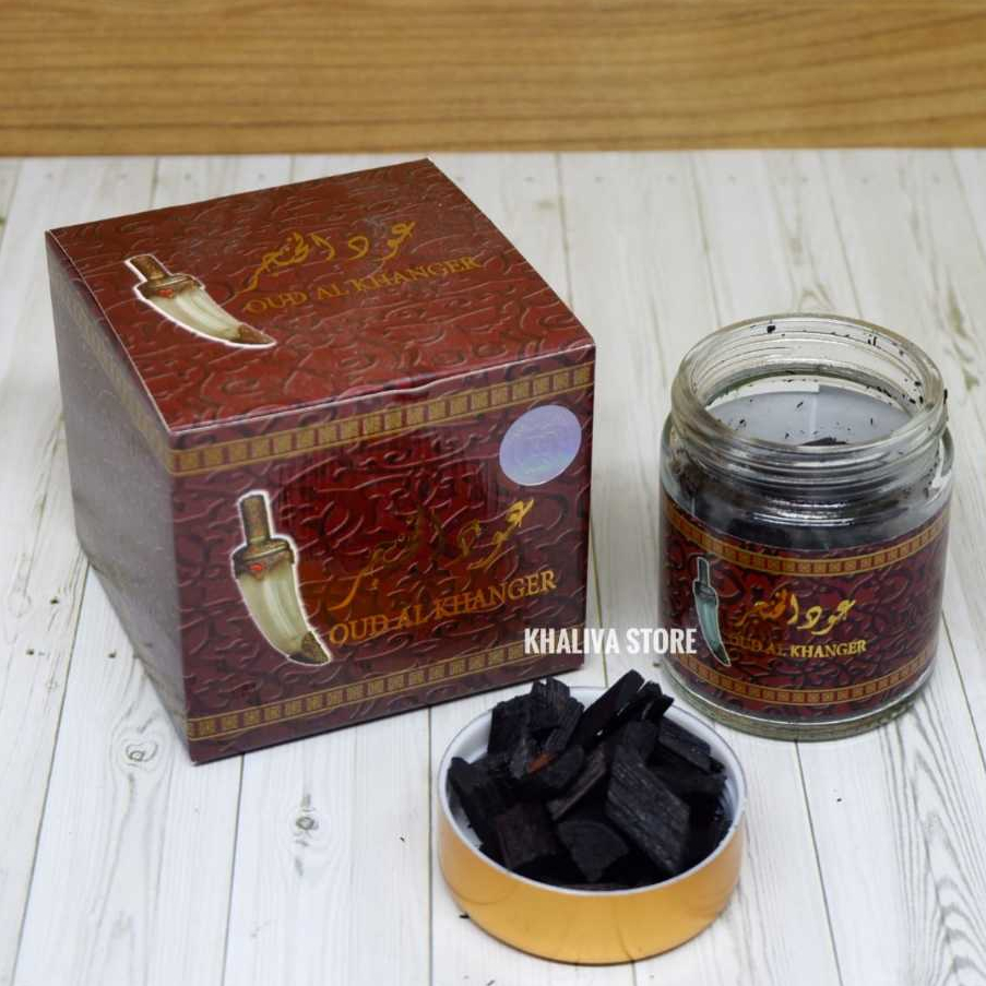 Bukhur Buhur Oud AL KHANJAR Kayu Original BANAFA FOR OUD / Dupa Gaharu - Bubuk