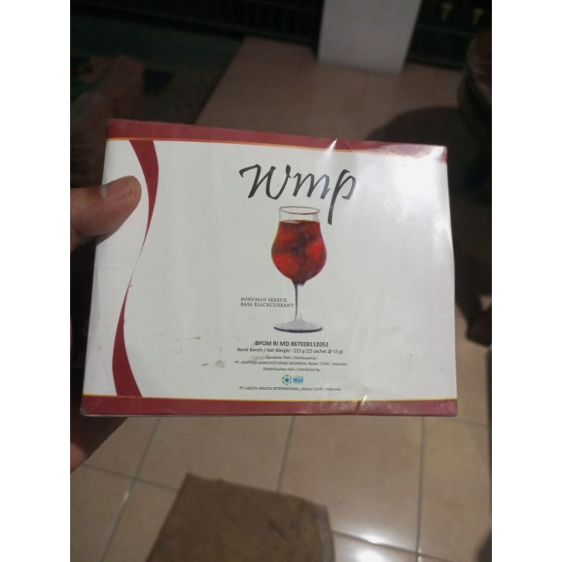 

WMP HWI Minuman herbal serbuk rasa anggur (untuk program diet sehat)