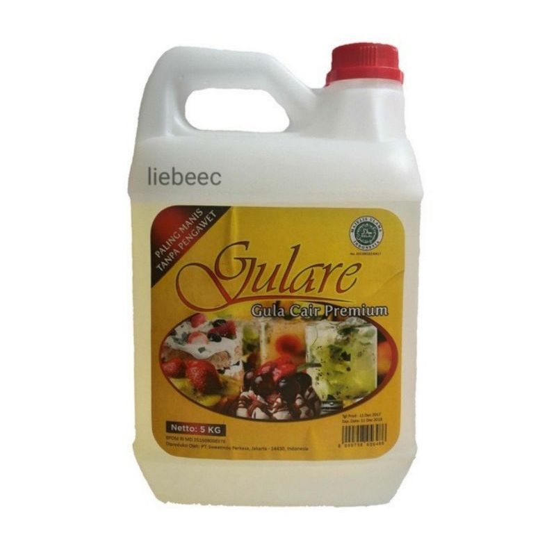 

Gulare Fructose Syrup 5 Kg / Gula Cair 5kg