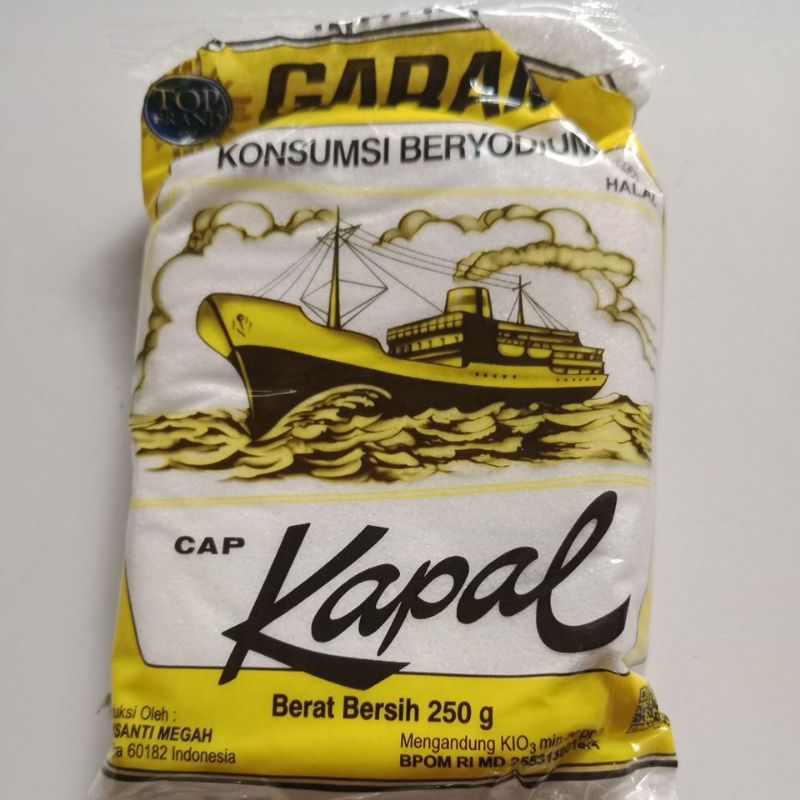 

GARAM Cap KAPAL 250 gr murah