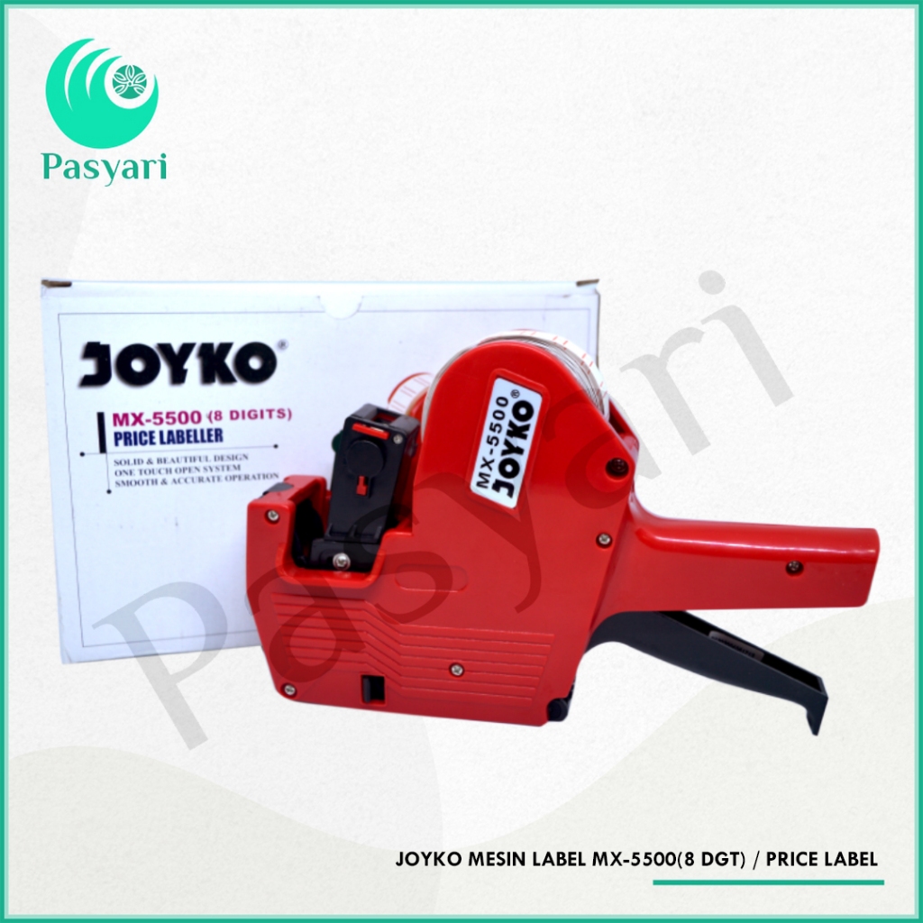 JOYKO MESIN LABEL MX-5500 / Tembakan Stiker Harga 8 Digits /Stiker Label Haga /  Printer Label