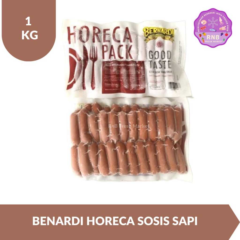 

Benardi Horeca Sosis Sapi 1 Kg