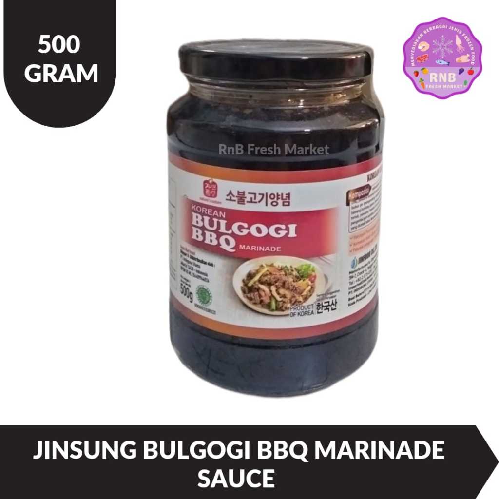 

Jinsung Bulgogi Bbq Marinade Sauce 500 Gram