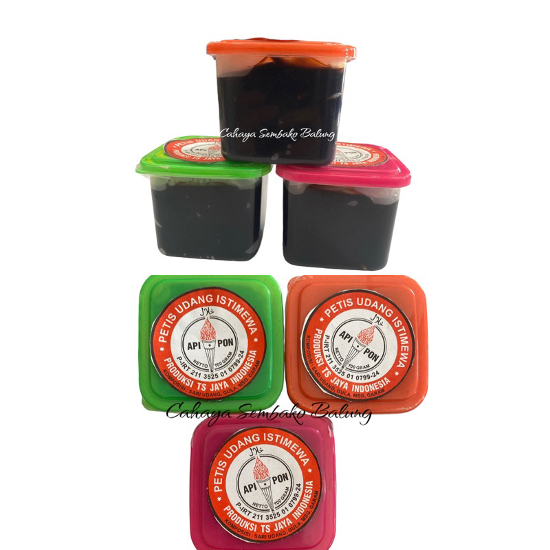 

Petis Udang Istimewa Api Pon 270gr