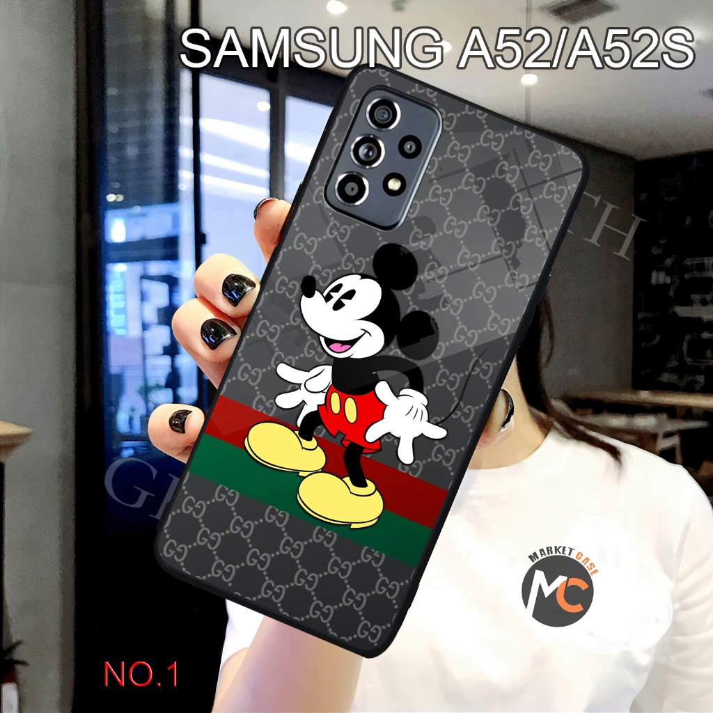 H1282 SoftCase Glass Kaca SAMSUNG A52,A52S CASE SAMSUNG A52,A52S Casing Handphone SAMSUNG