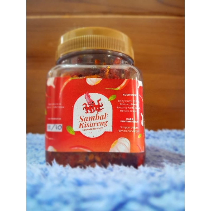 

Sambal Kisoreng Baby Cumi - 200 Gram