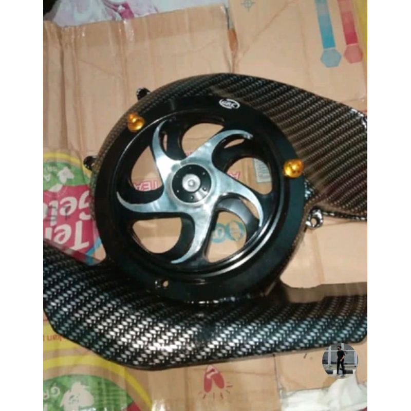 Spiner Mio M3 Karbon Celup Wtf Kualitas Terbaik