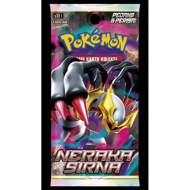 Booster Pack Pokemon Neraka Sirna Pedang & Perisai