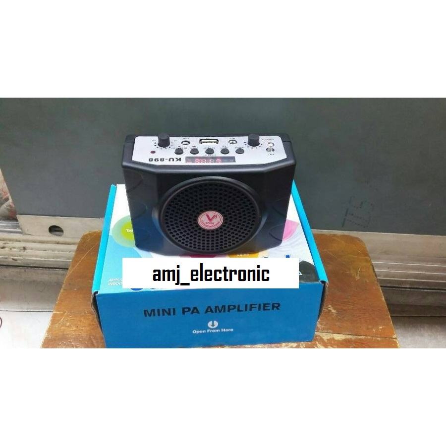 Mini PA Amplifier VPK KU898 / Speaker Pinggang Waistband VPK KU-898