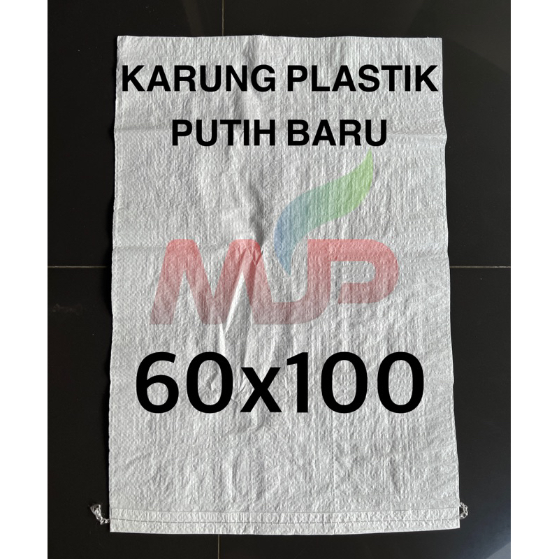 KARUNG PLASTIK BARU 60x100cm SETARA GABAH 50KG ( 60cm x 100cm) / KARUNG 60x100 / KARUNG GABAH / KARU
