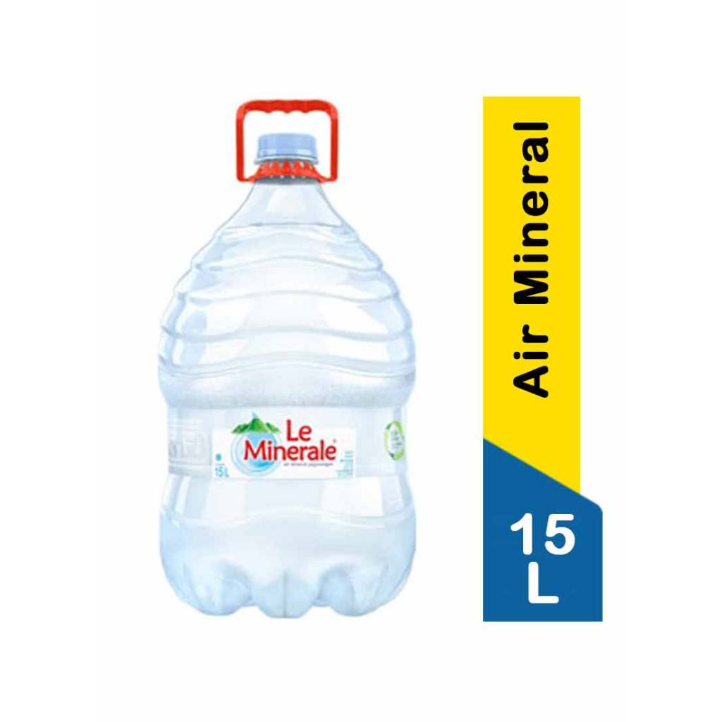 

Air Mineral / Air Minum Dalam Kemasan Galon Le Minerale 15L