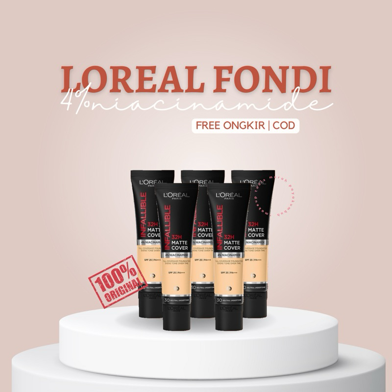 LOREAL FOUNDATION 4% NIACINIMED